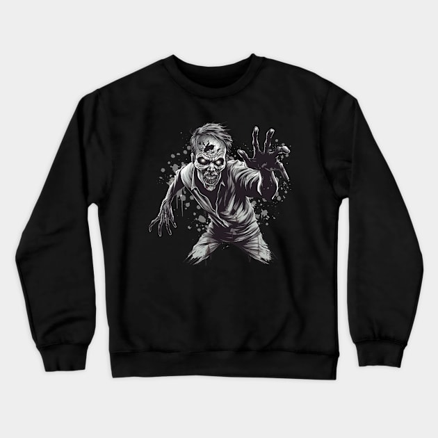 Halloween For Men Crewneck Sweatshirt by ShopBuzz